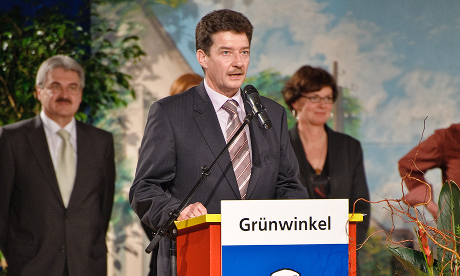 Gerhard Strack am Rednerpult